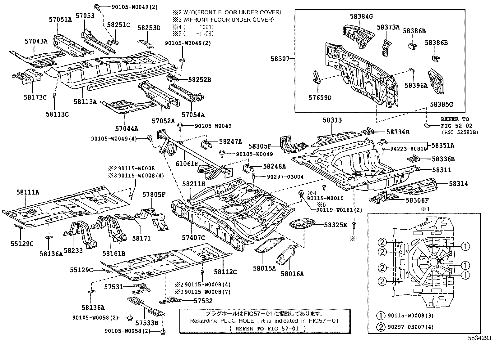 Floor Pan & Lower Back Panel