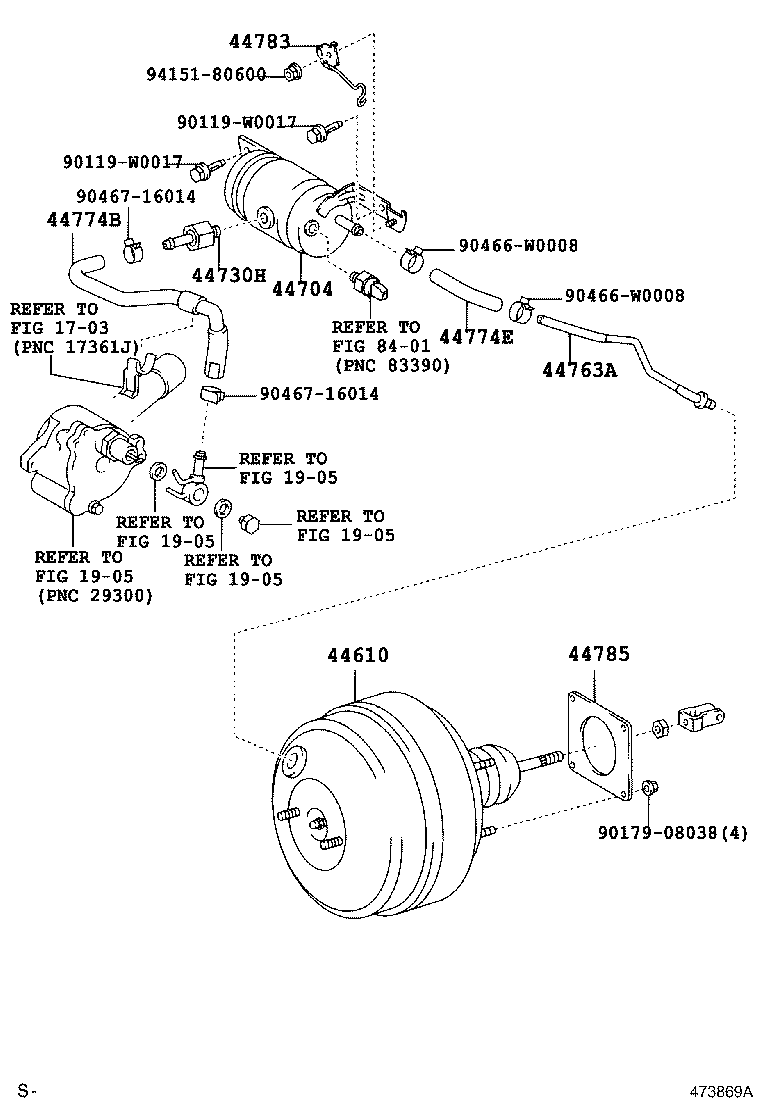 Brake Booster & Vacuum Tube