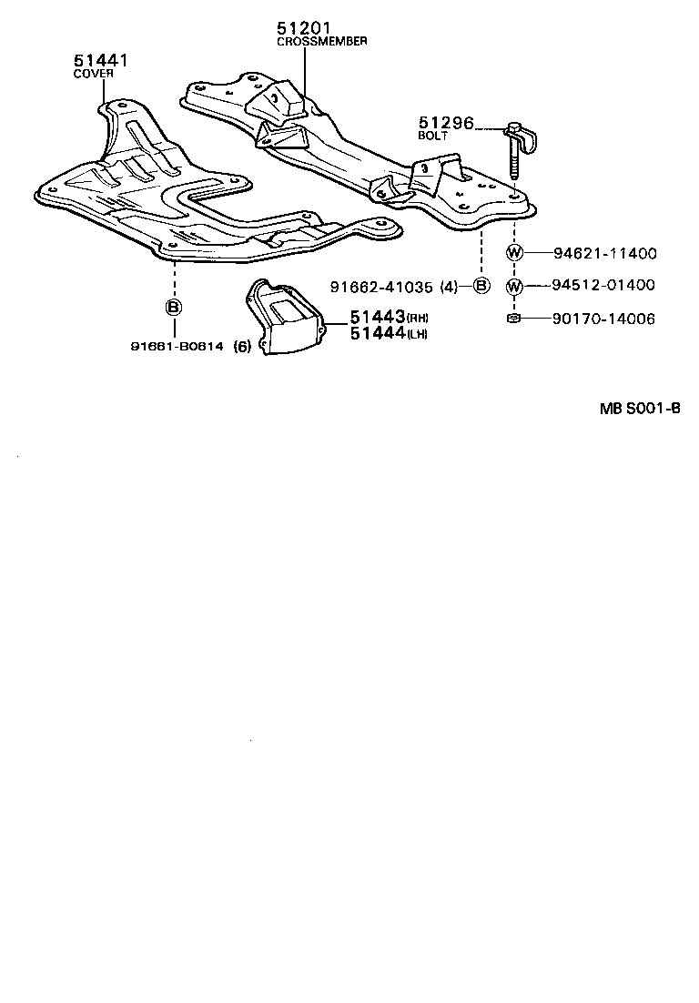 Suspension Crossmember & Under Cover