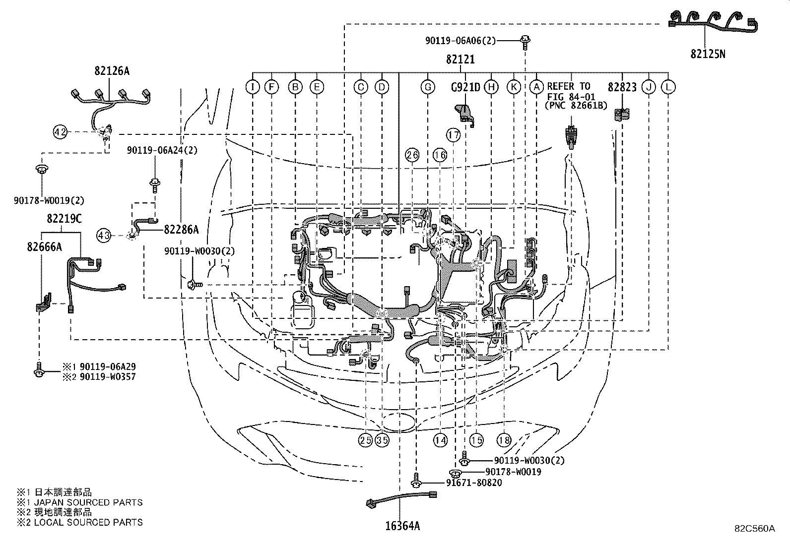 Wiring & Clamp