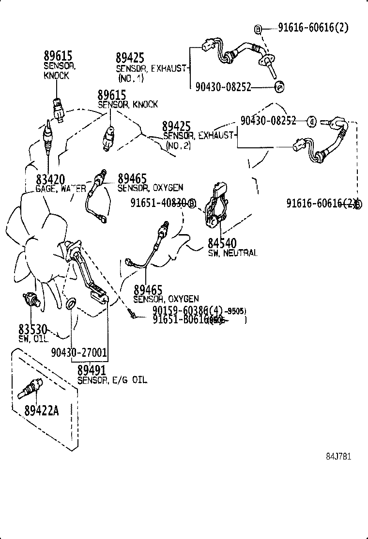Interruptor y relé y computadora