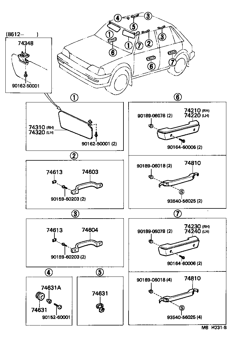 Armrest Visor