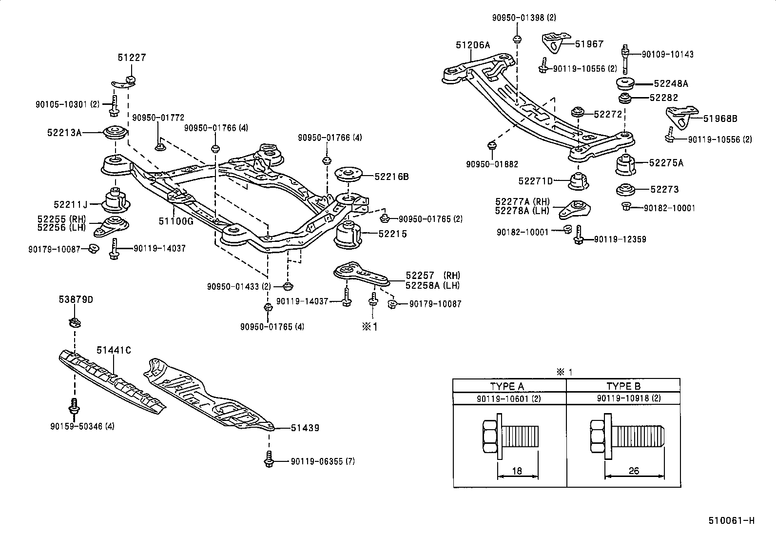 Suspension Crossmember & Under Cover