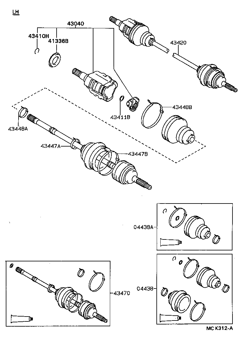 Front Drive Shaft