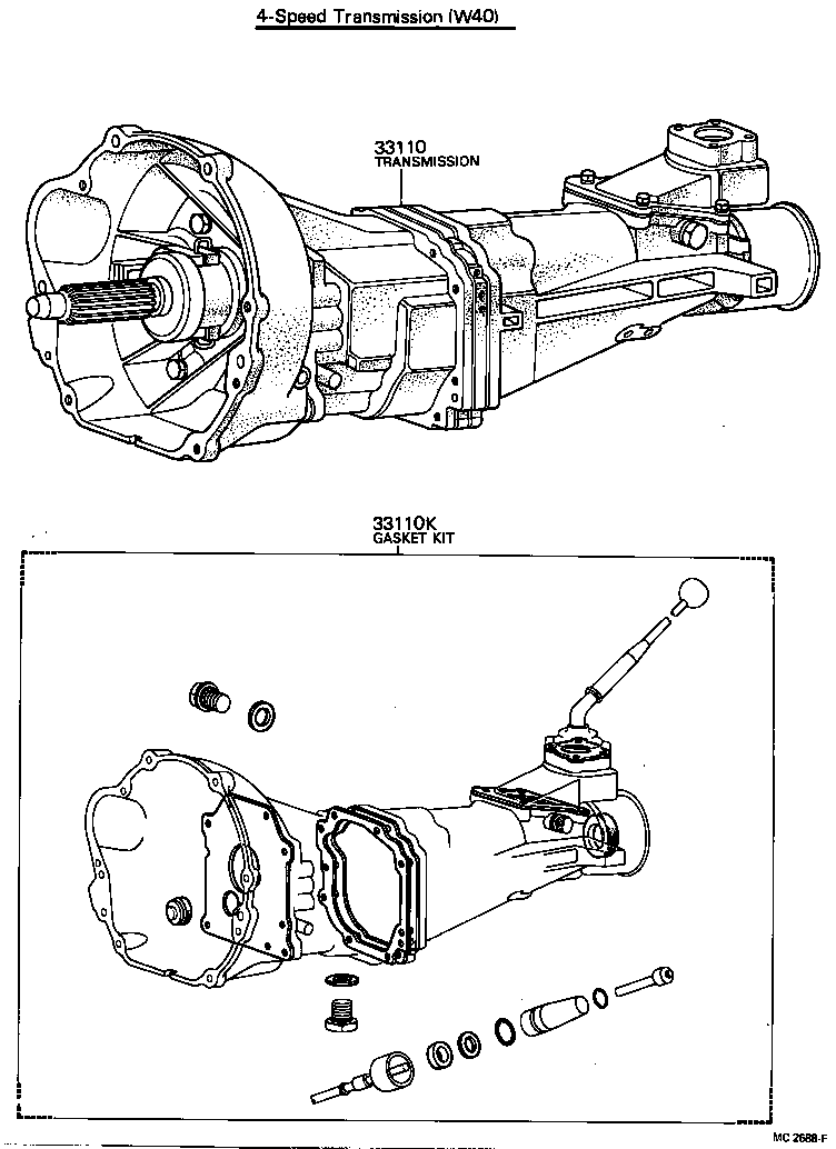 Transaxle Or Transmission Assy & Gasket Kit