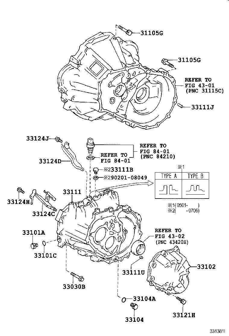 Clutch Housing + Transmission Case