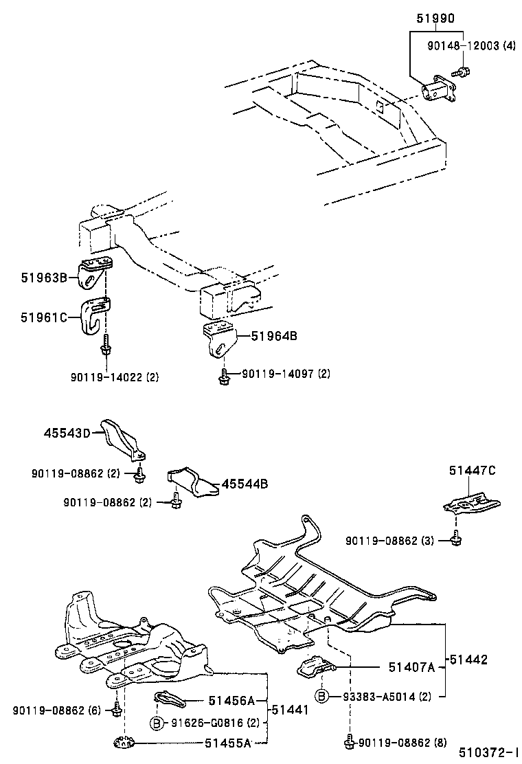 Suspension Crossmember & Under Cover