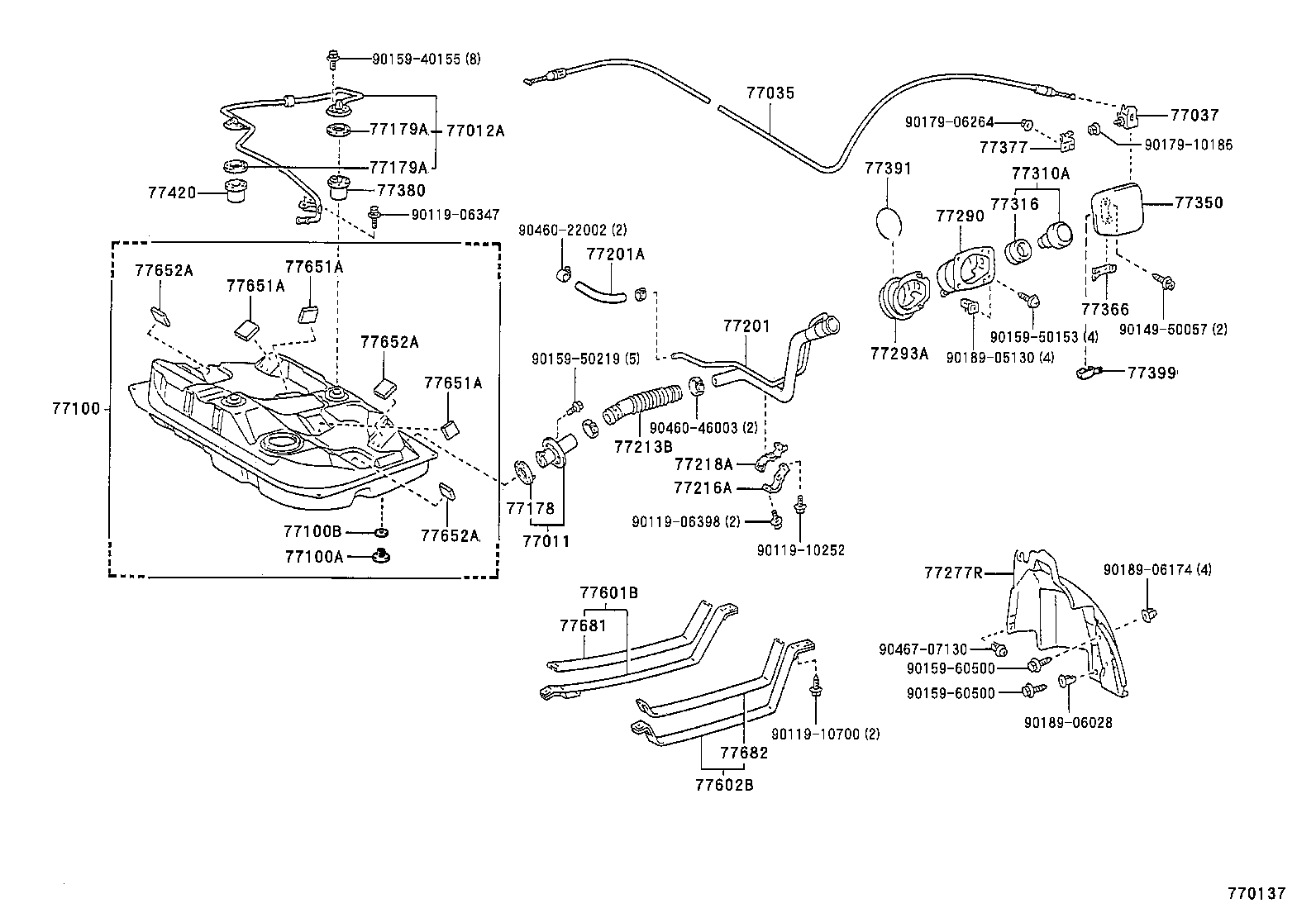 Fuel Tank & Tube