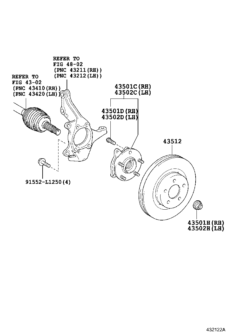Front Axle Hub