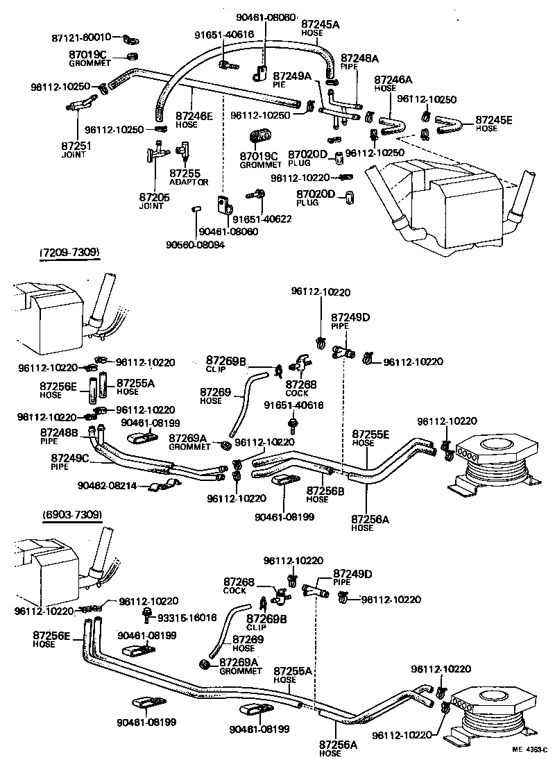 Tuberías de agua para calefacción y aire acondicionado