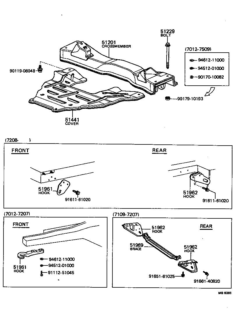 Suspension Crossmember & Under Cover