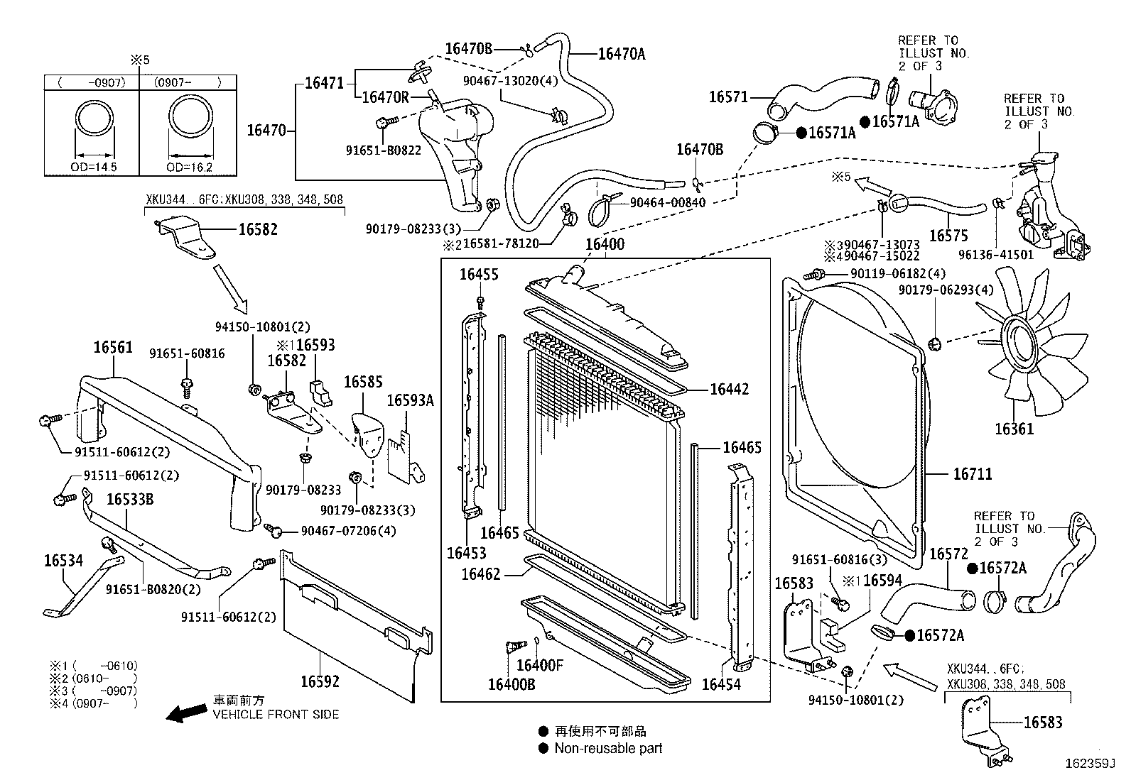 Radiator Water Outlet