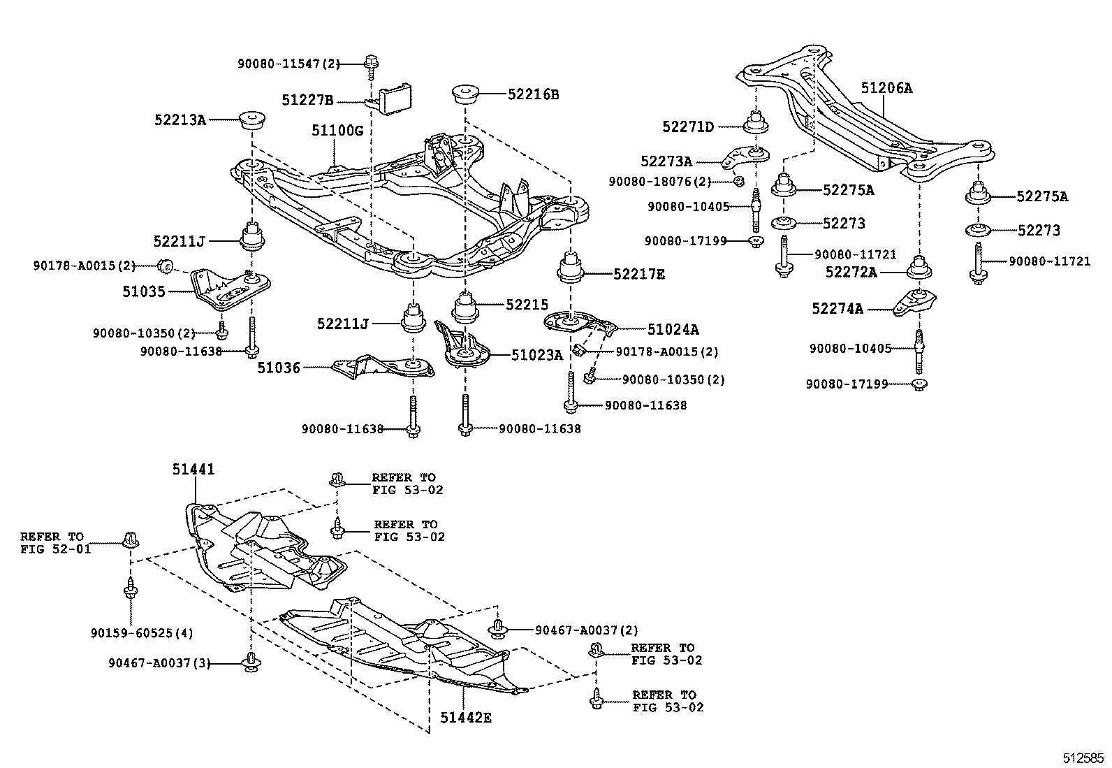 Suspension Crossmember & Under Cover