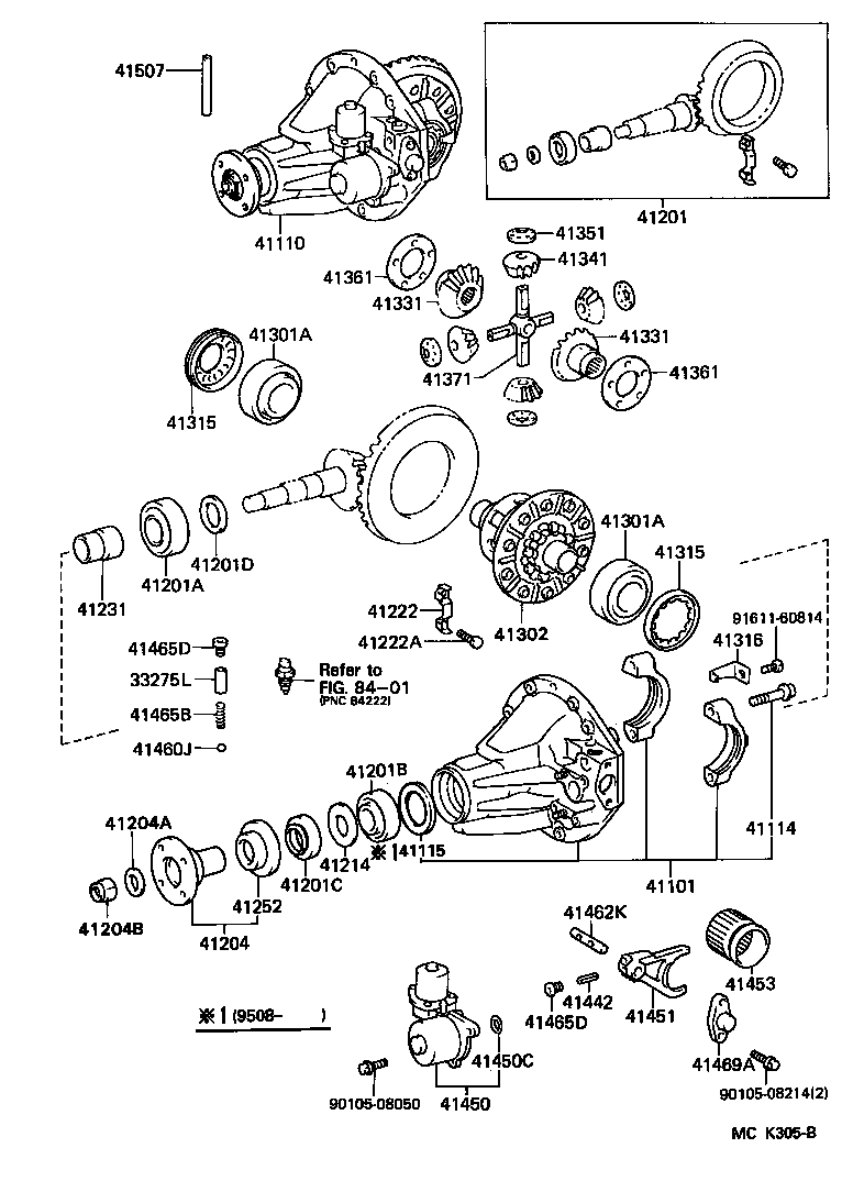 Rear Axle Housing Differential