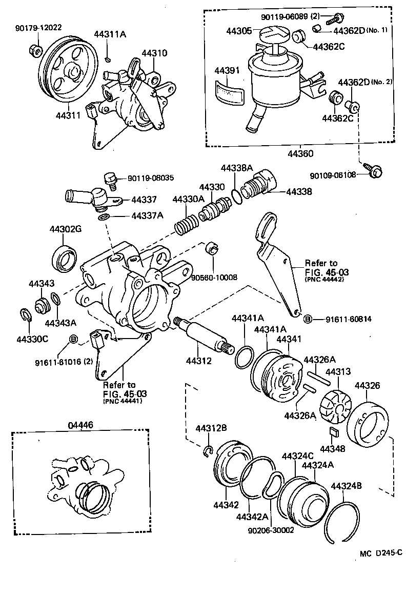 Vane Pump & Reservoir