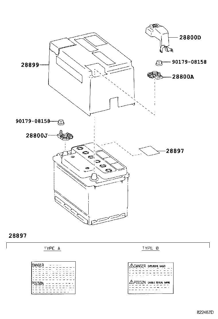 Battery Battery Cable