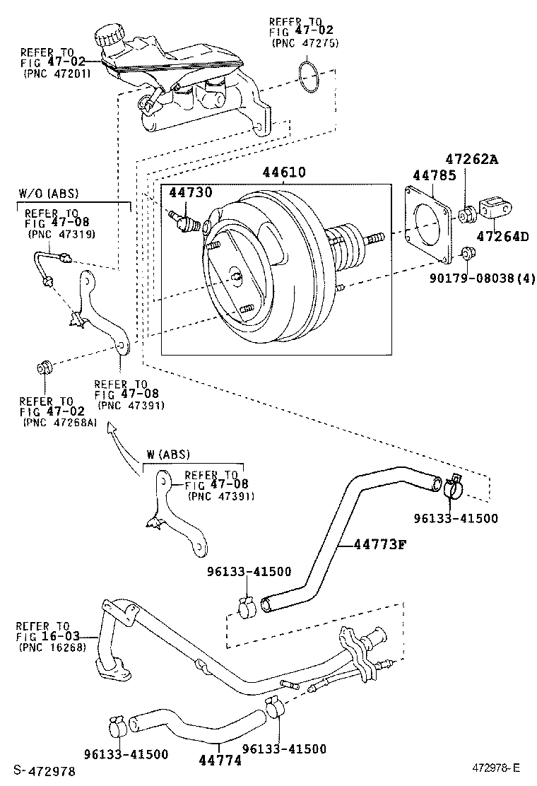 Brake Booster & Vacuum Tube