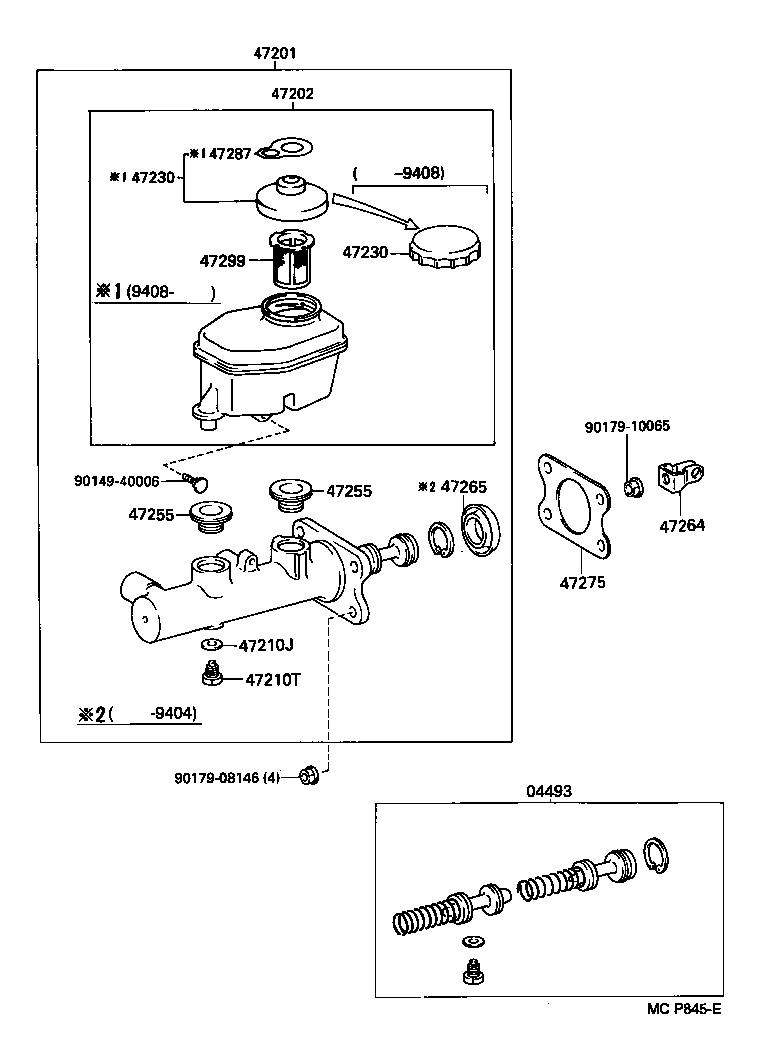 Brake Master Cylinder