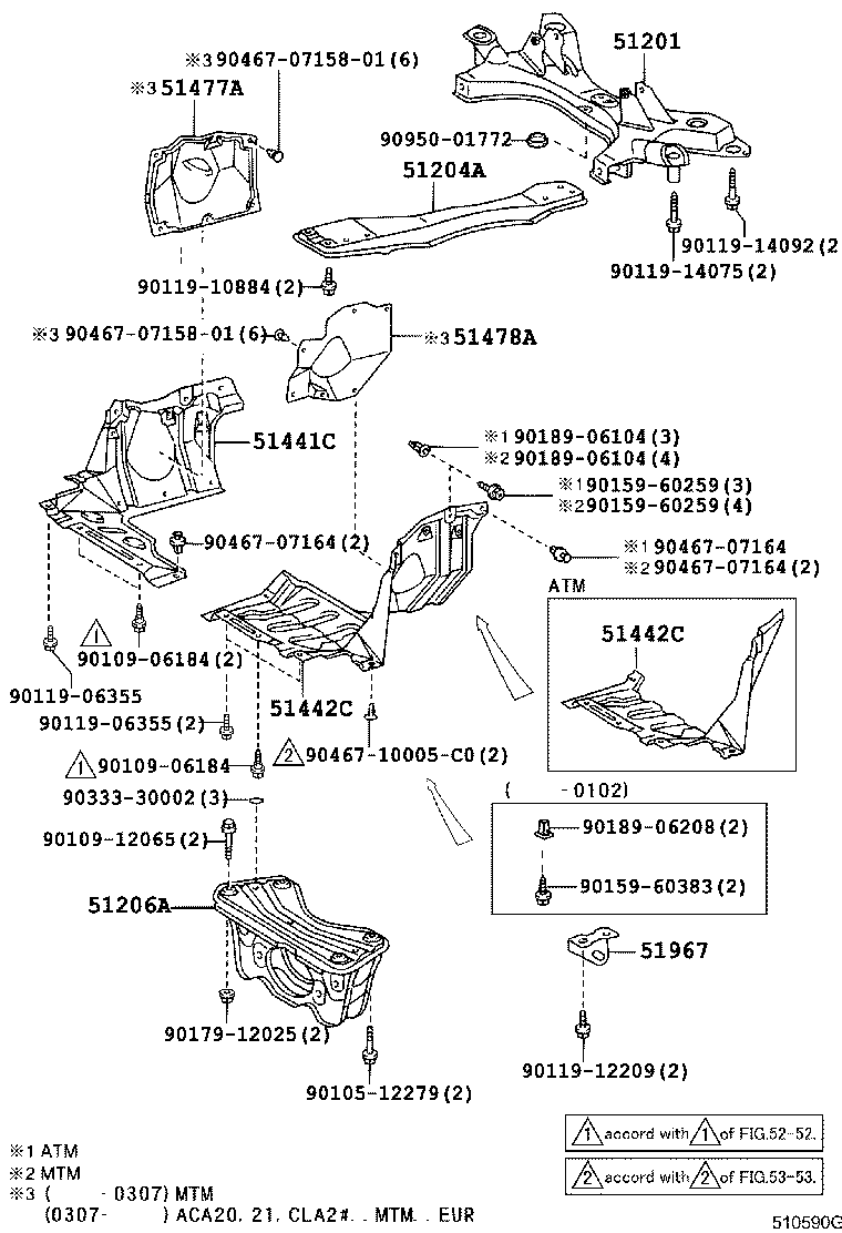 Suspension Crossmember & Under Cover
