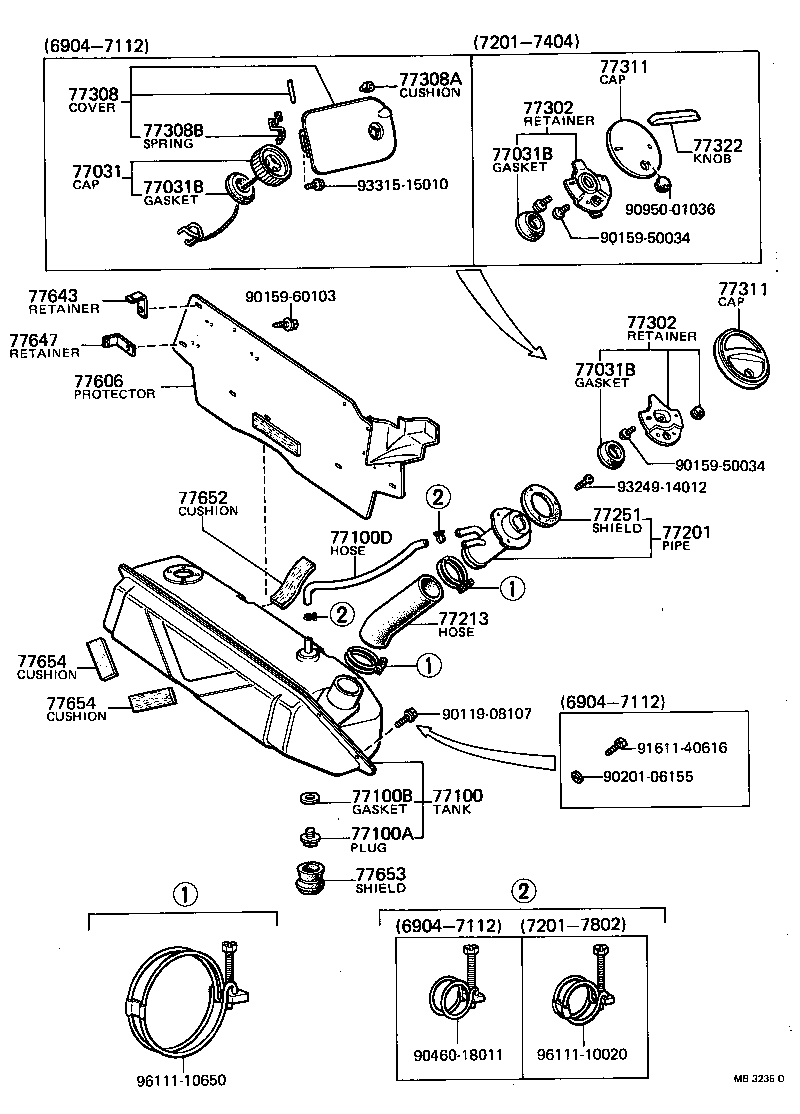 Fuel Tank & Tube