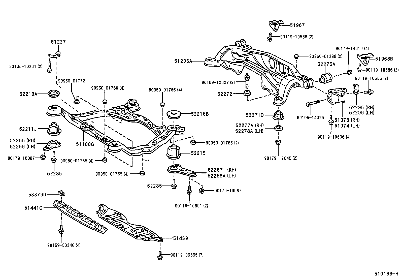 Suspension Crossmember & Under Cover