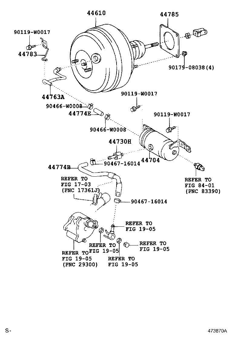 Brake Booster & Vacuum Tube