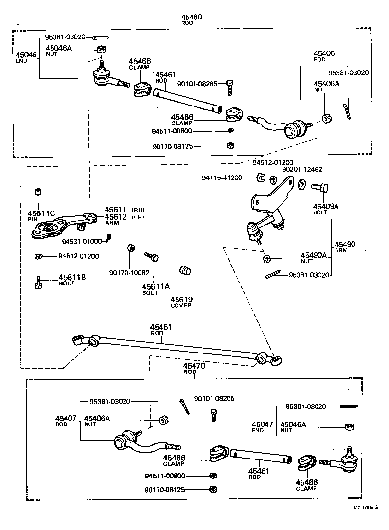 Steering Gear Link