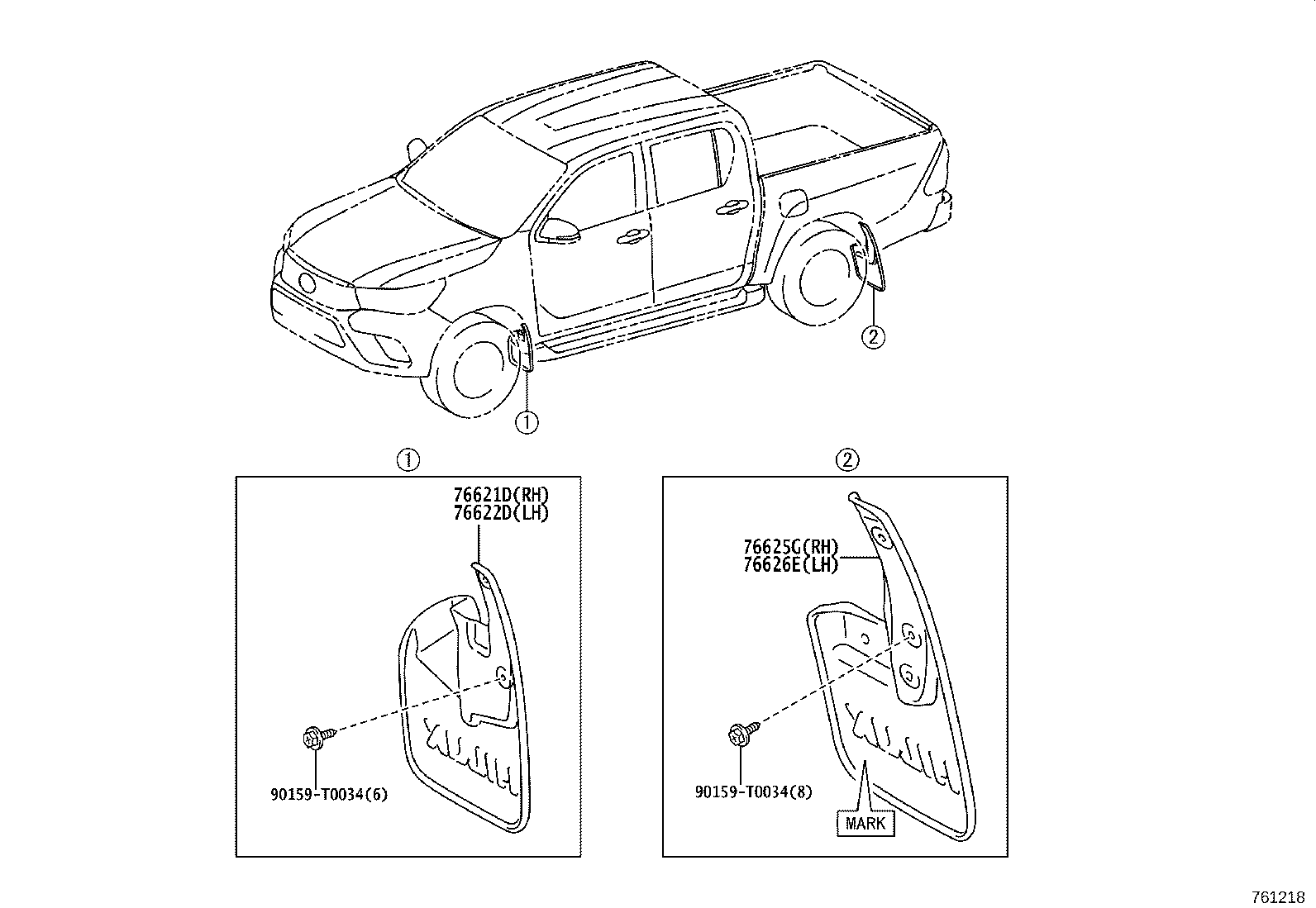 Spoiler & Side Mudguard
