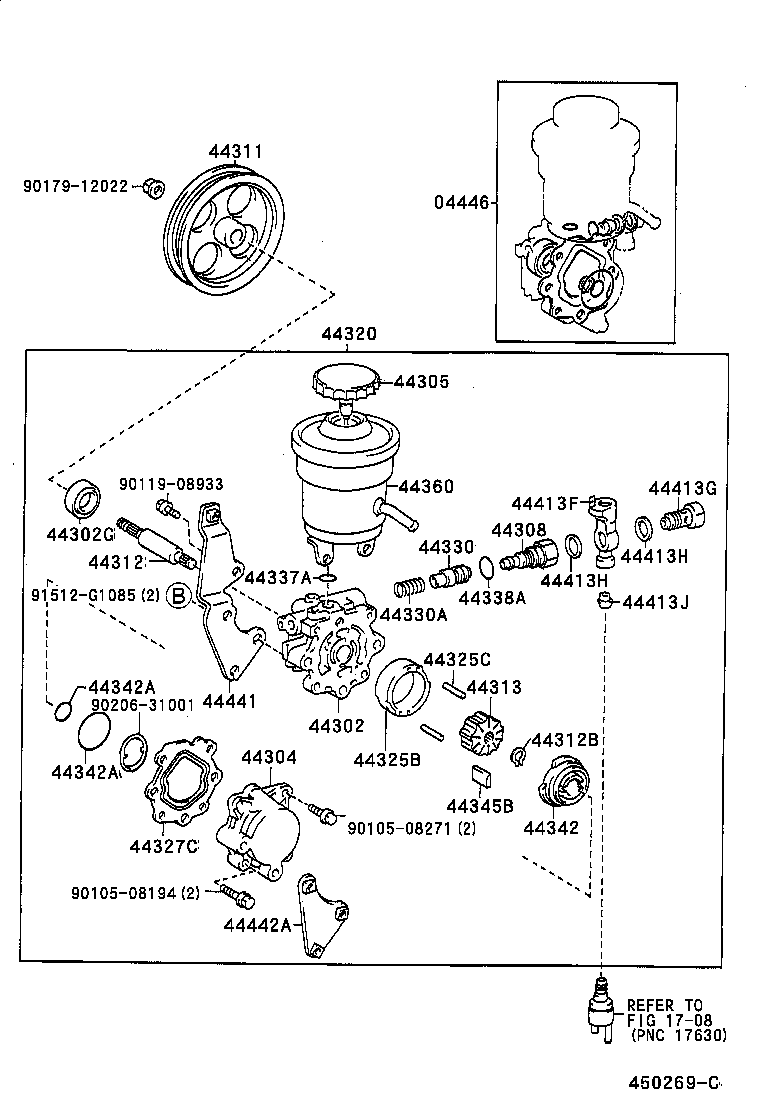 Vane Pump & Reservoir