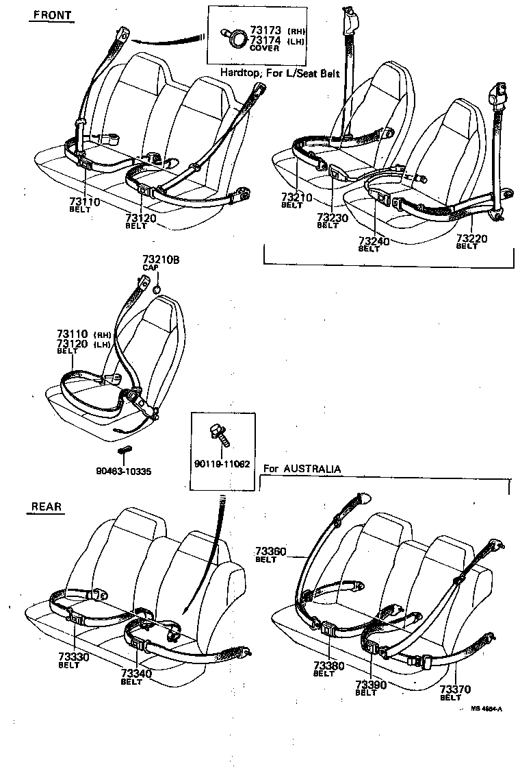 Seat Belt, Child Restraint Seat