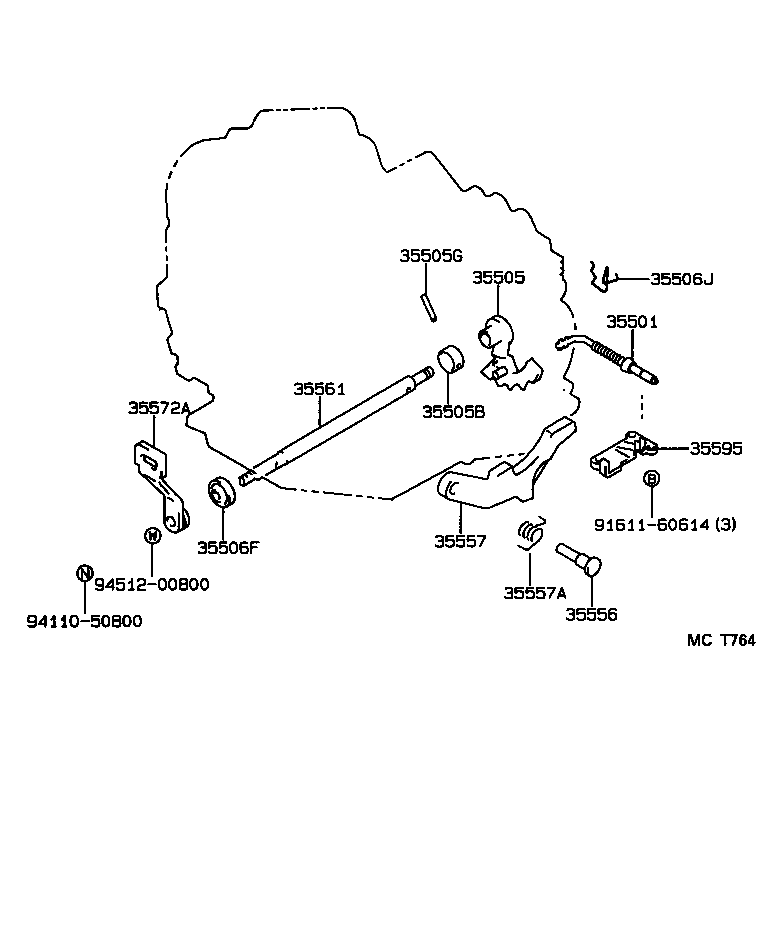 Throttle Link & Valve Lever