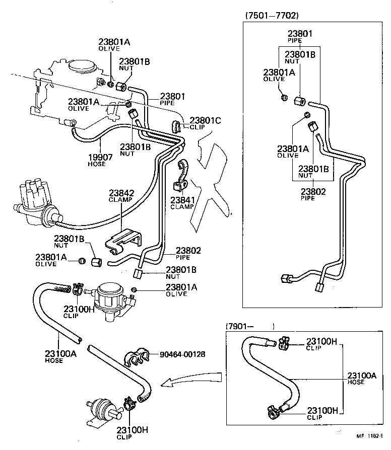 Fuel Pipe Clamp