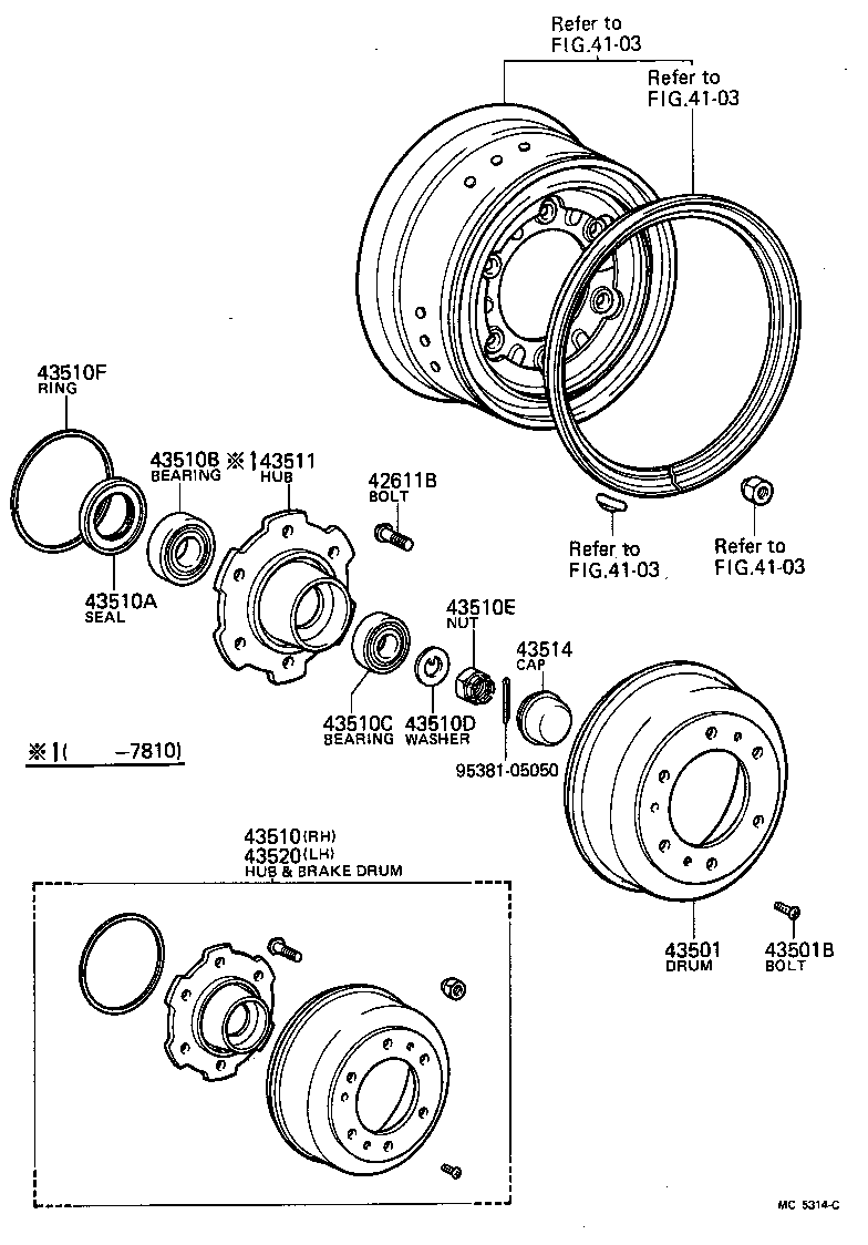 Front Axle Hub