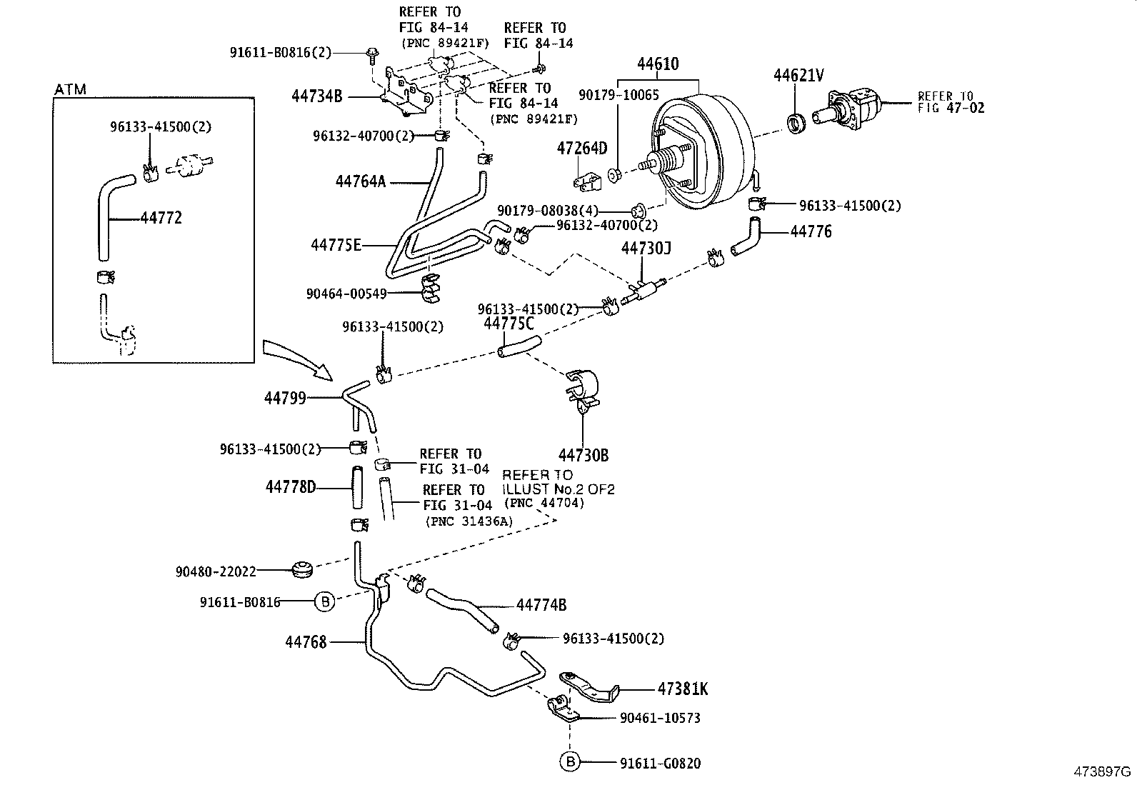 Brake Booster & Vacuum Tube