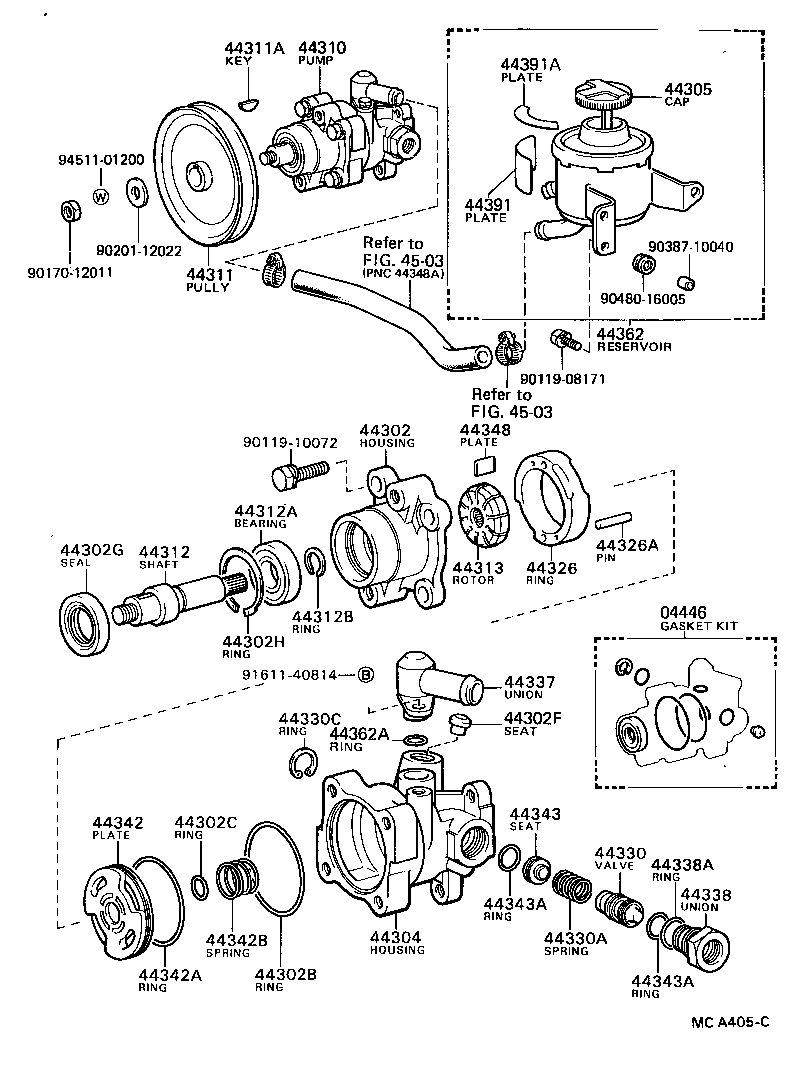 Vane Pump & Reservoir