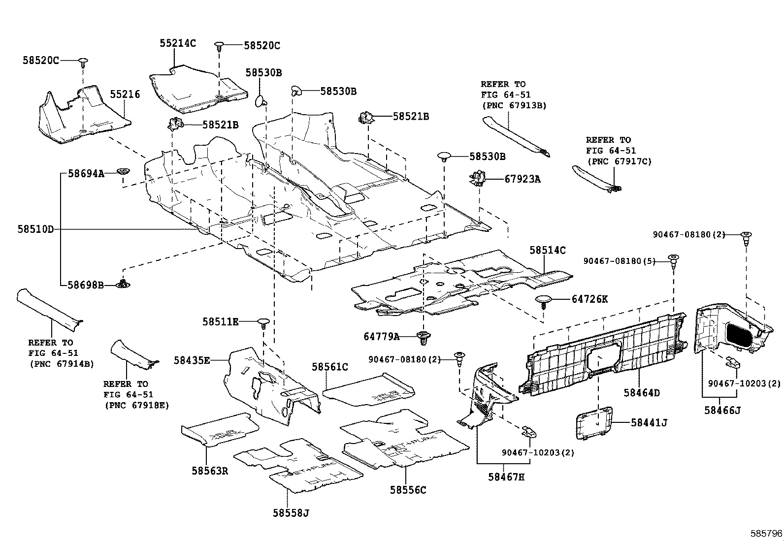 Floor Mat & Silencer Pad