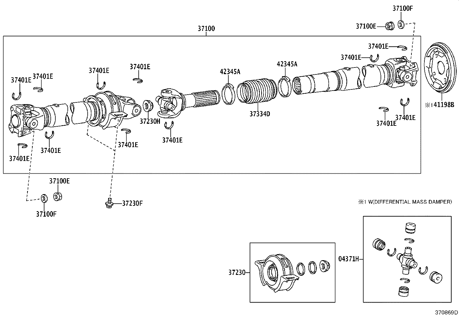 Propeller Shaft & Universal Joint