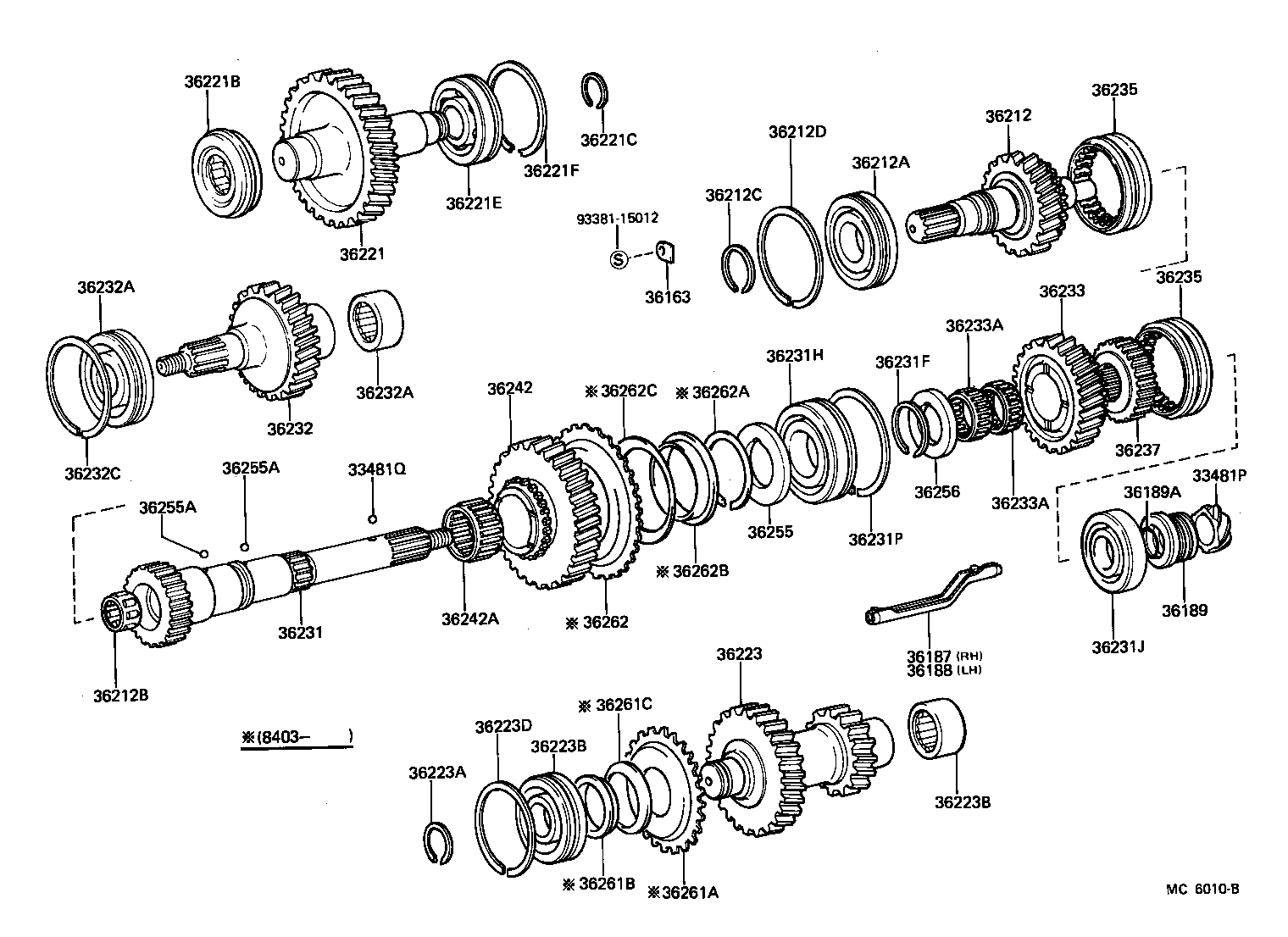 Transfer Gear