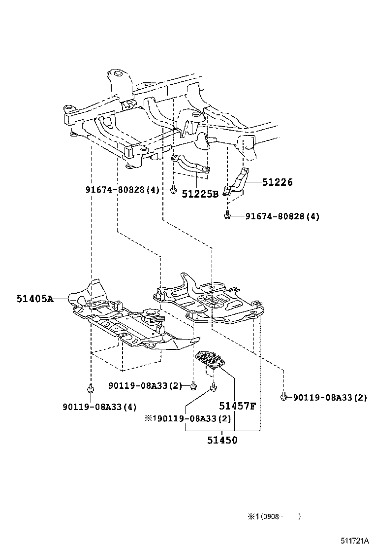 Suspension Crossmember & Under Cover