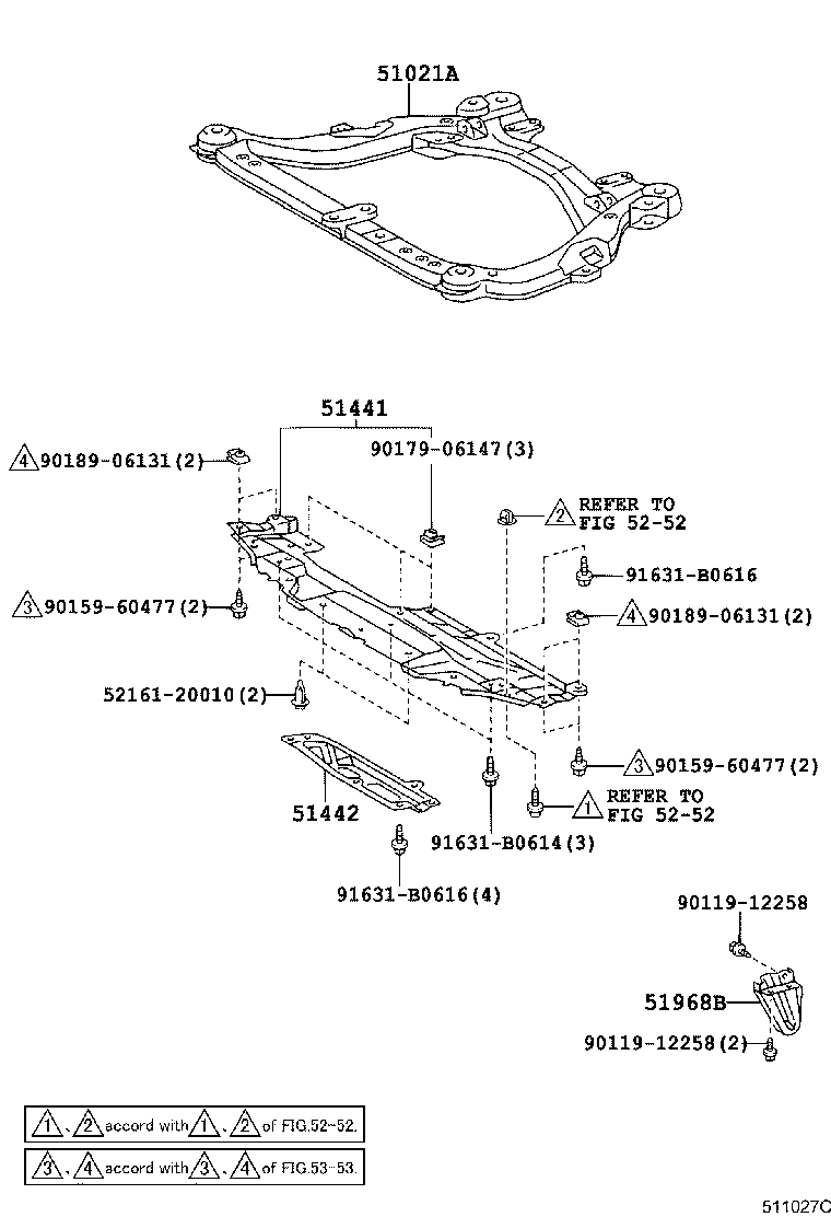 Suspension Crossmember & Under Cover