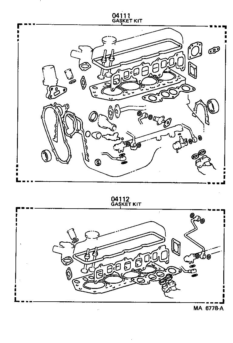 Engine Overhaul Gasket Kit