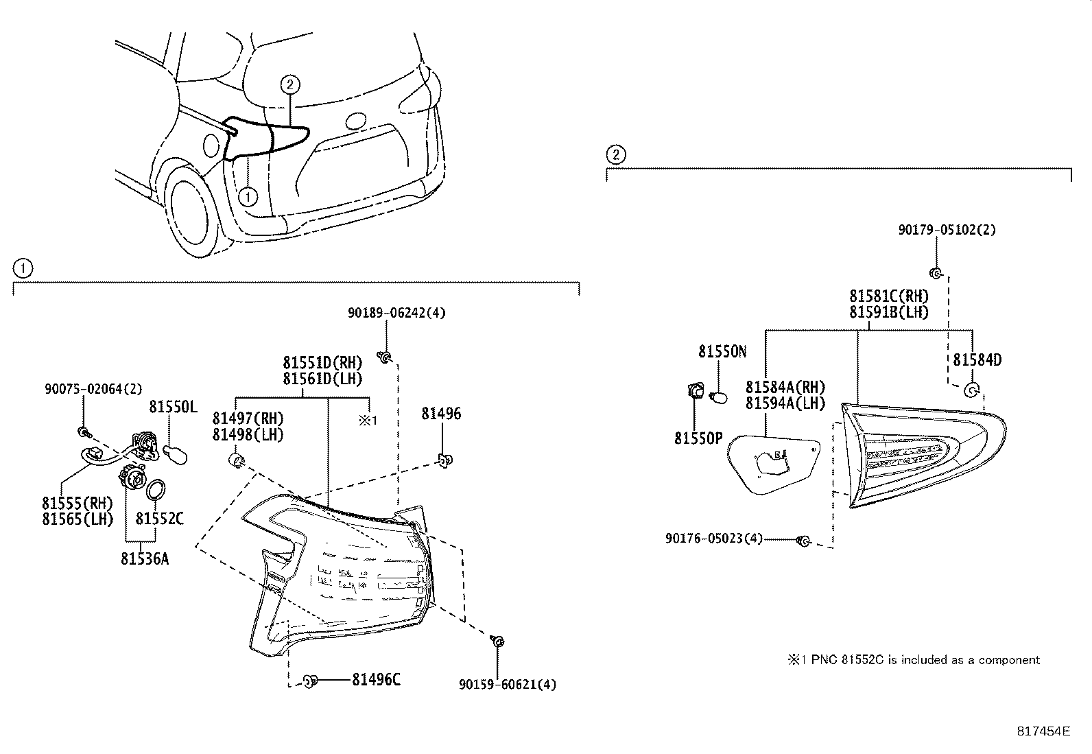 Rear Combination Lamp