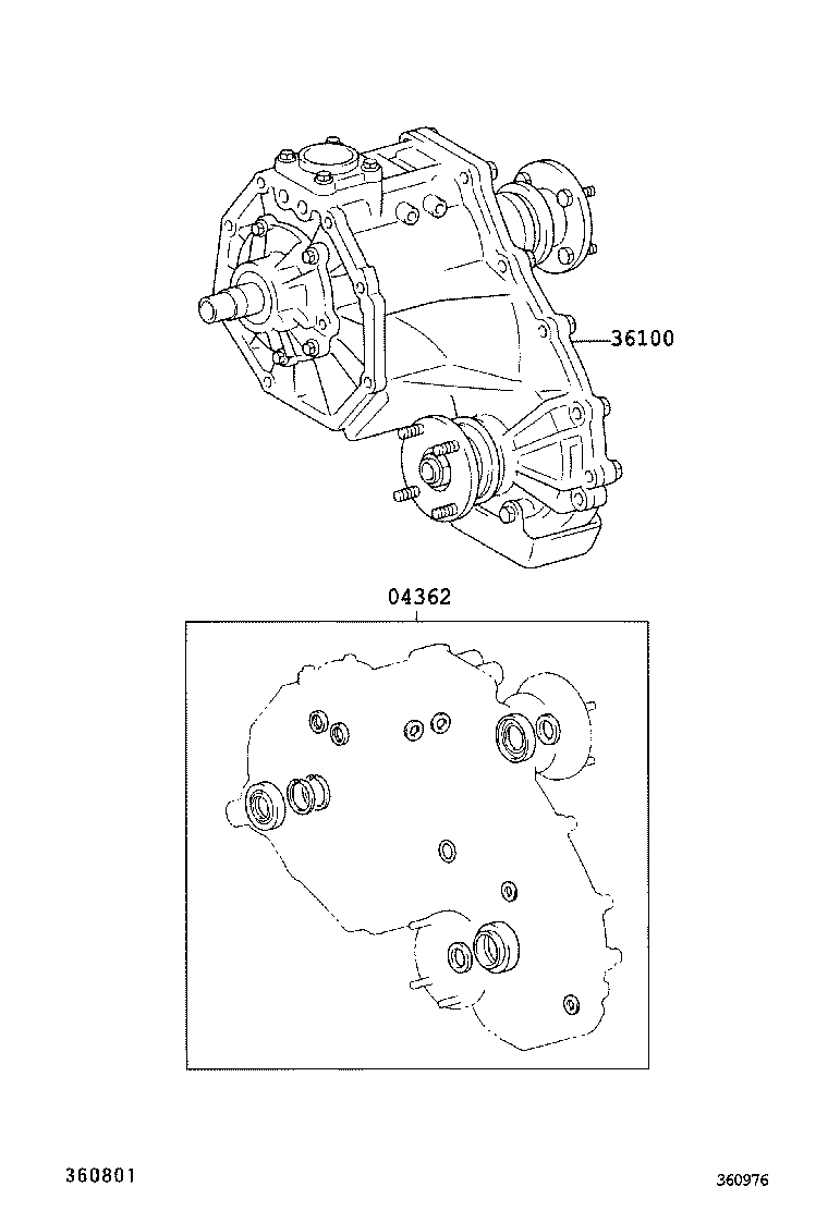 Transfer Assembly Gasket Kit