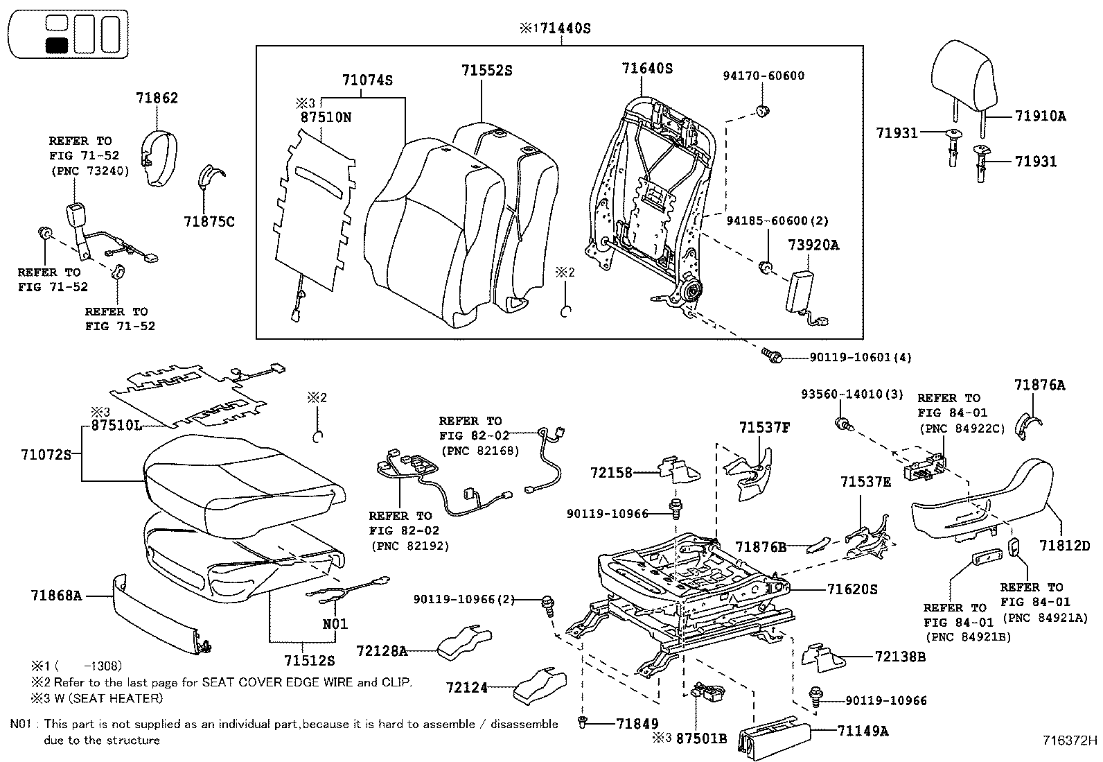 Seat & Seat Track