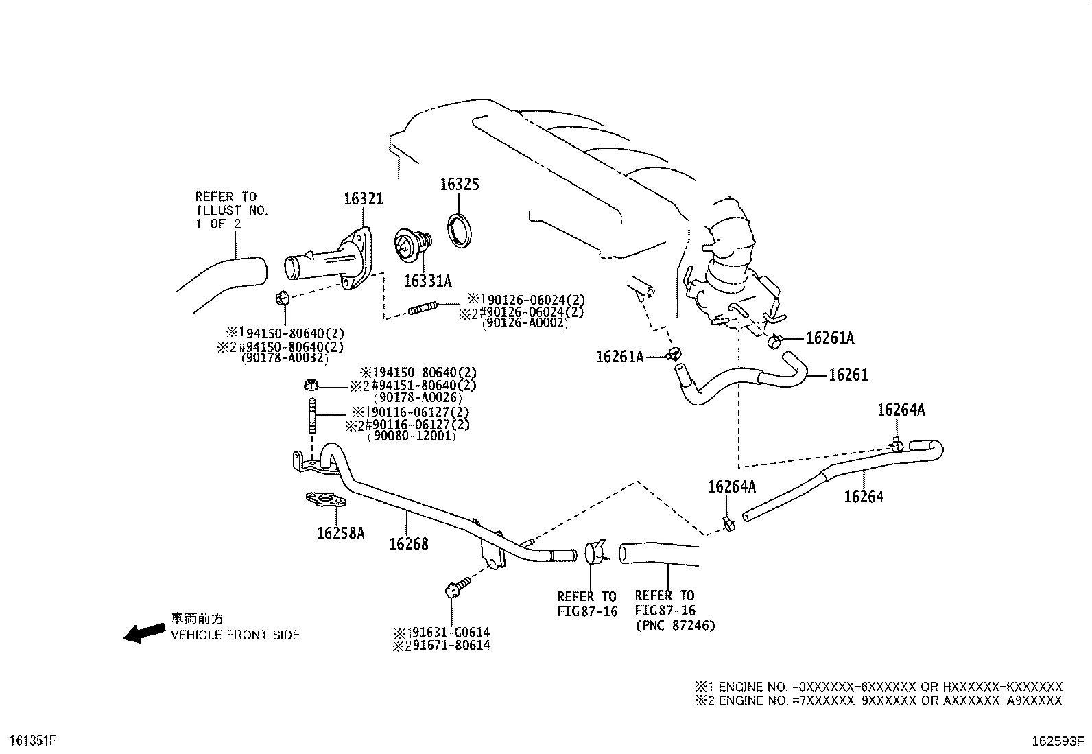 Radiator Water Outlet