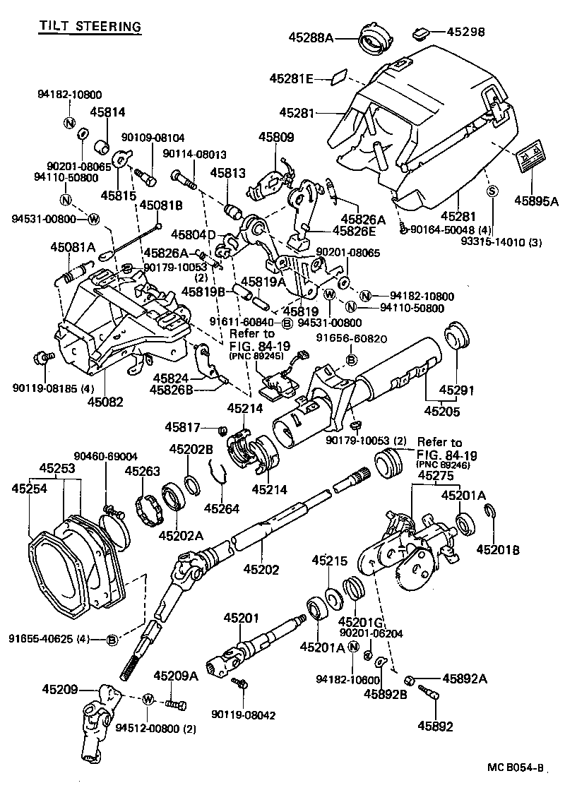 Steering Column & Shaft