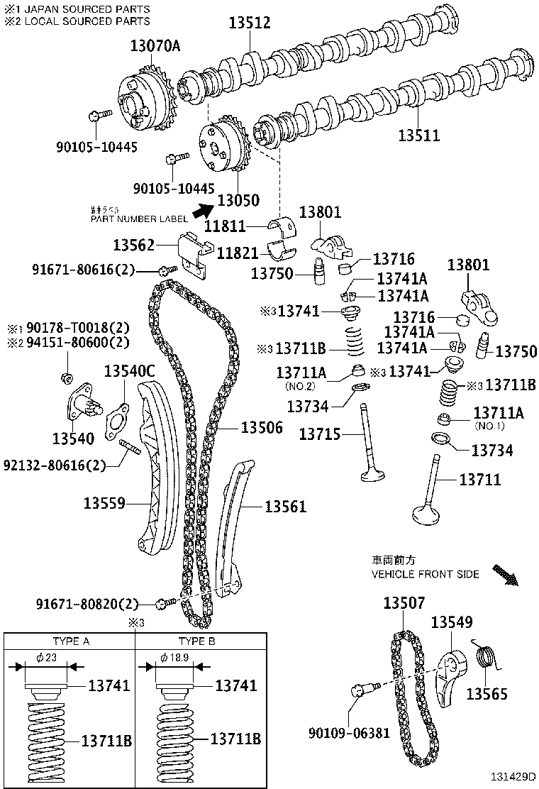 Camshaft & Valve