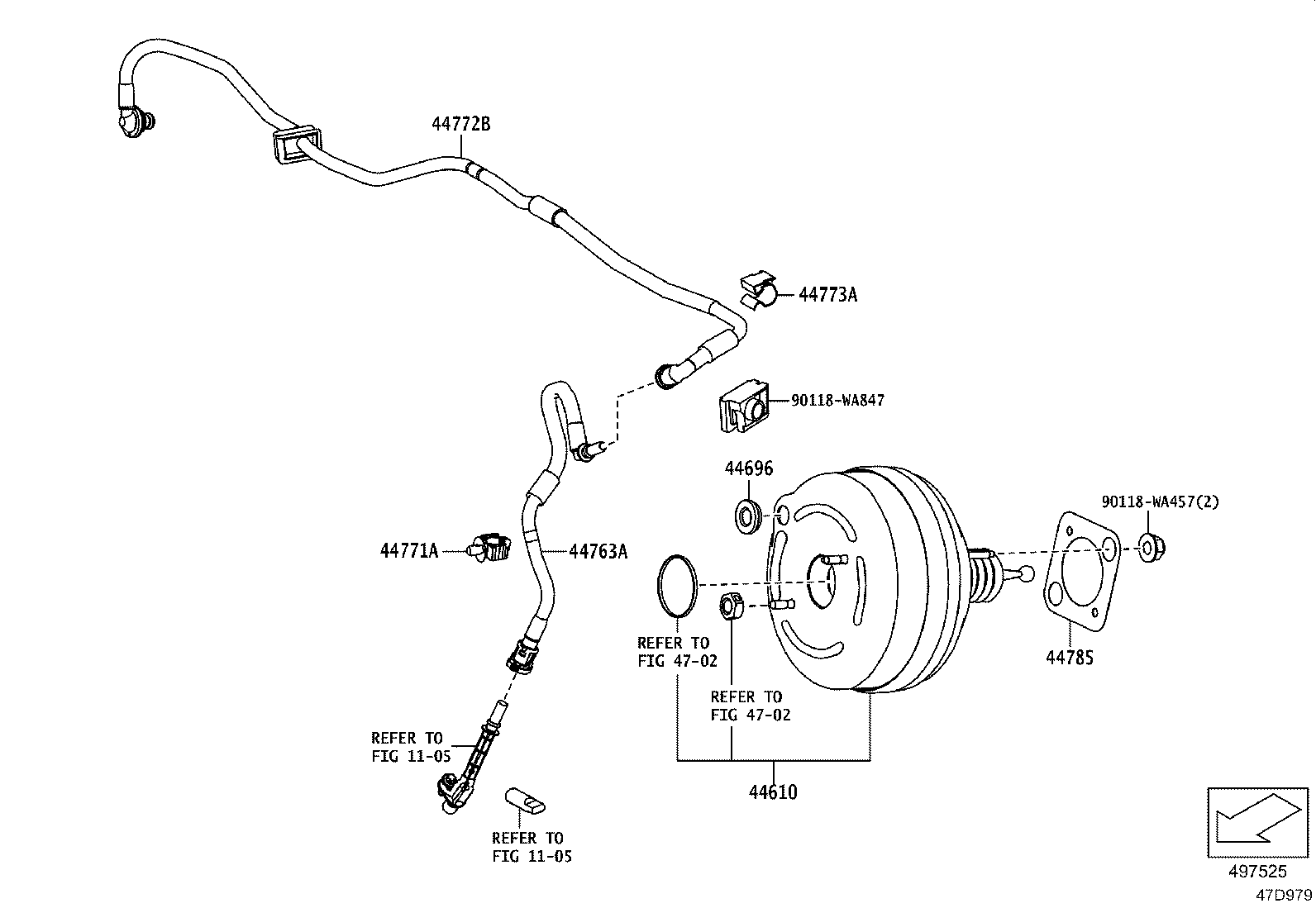 Brake Booster & Vacuum Tube