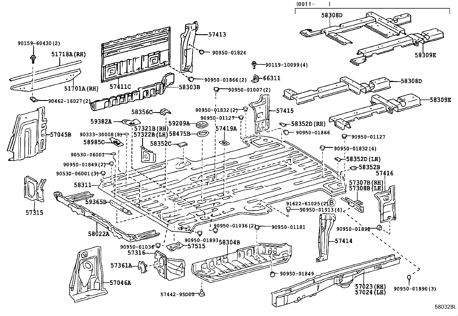 Rear Floor Panel