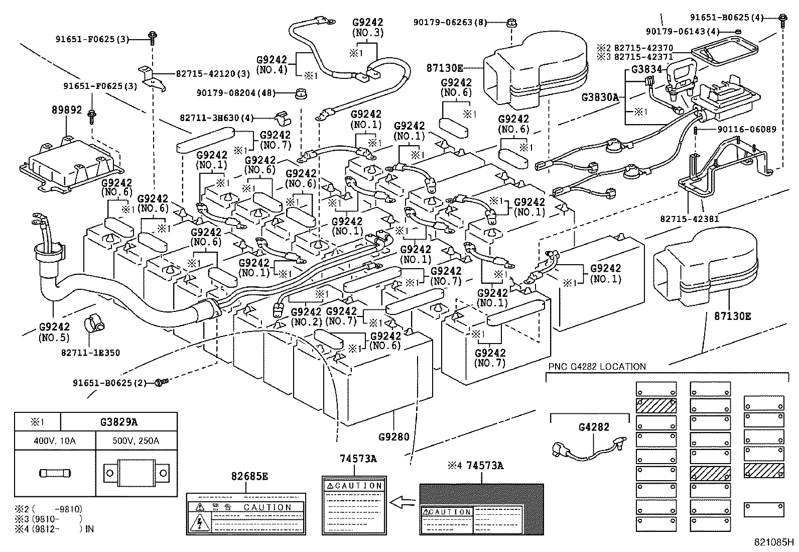 Battery Battery Cable